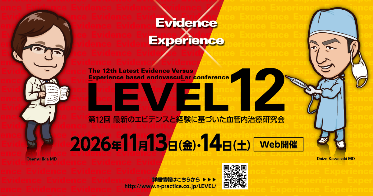 LEVEL12 第12回最新のエビデンスと経験に基づいた血管内治療研究会